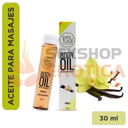 Aceite corporal sabor a Vainilla 30ml